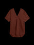Marks & Spencer "Pure Linen V-Neck Relaxed Popover Blouse"